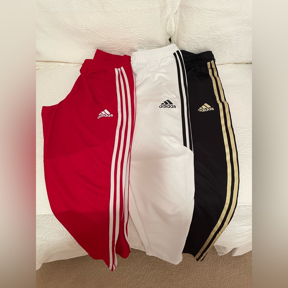 3 pair - Adidas Tiro Track Pants.